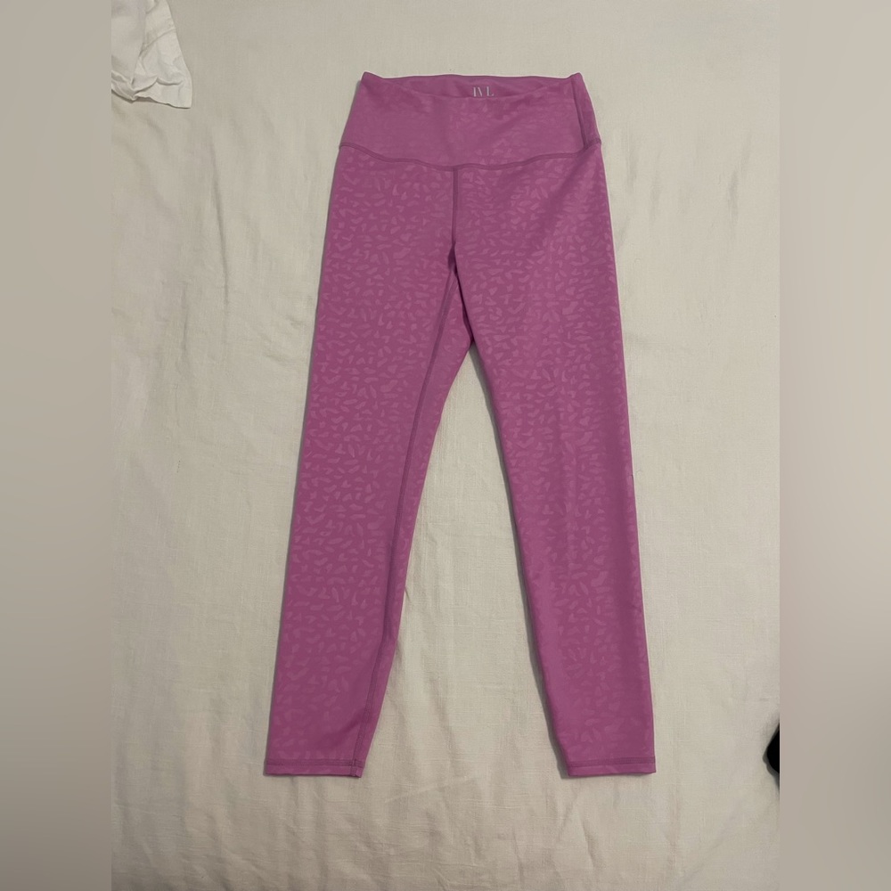 IVL Collective Pink Leopard Leggings